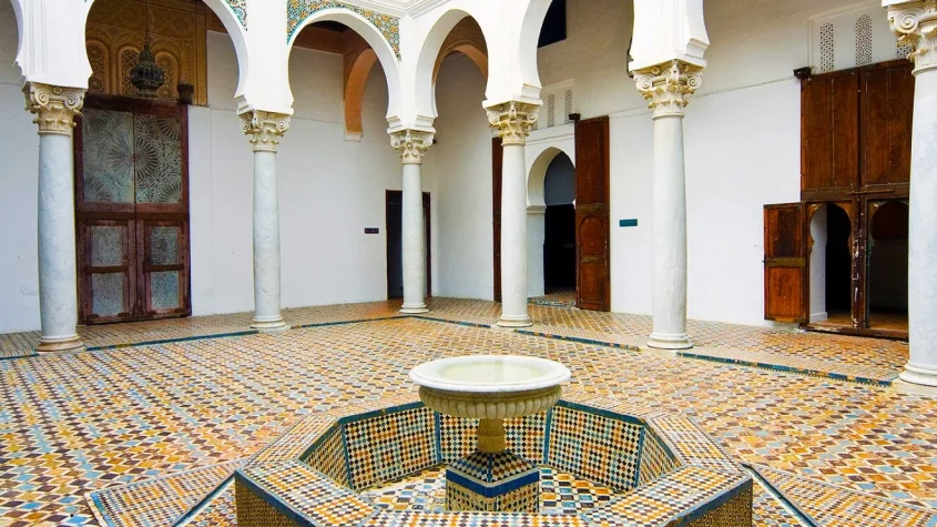 Patio du Musée la Kasbah