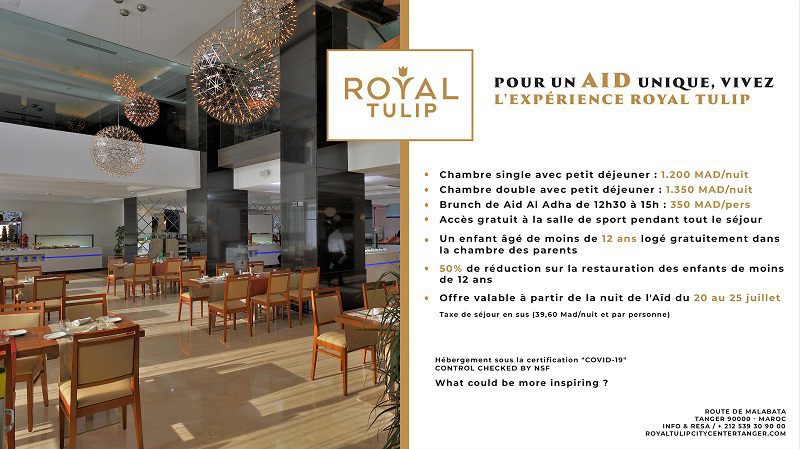 Le Royal Tulip City Center Tanger vous