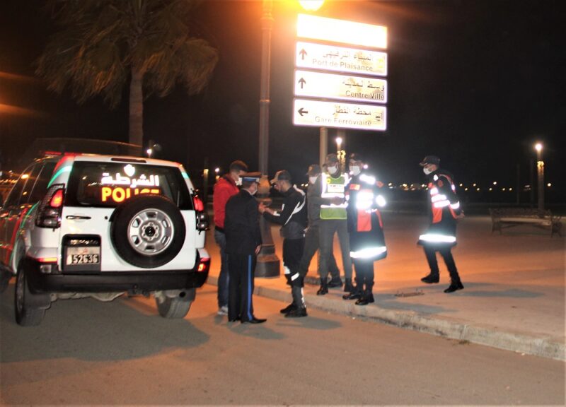 Tanger : nuit du Nouvel An