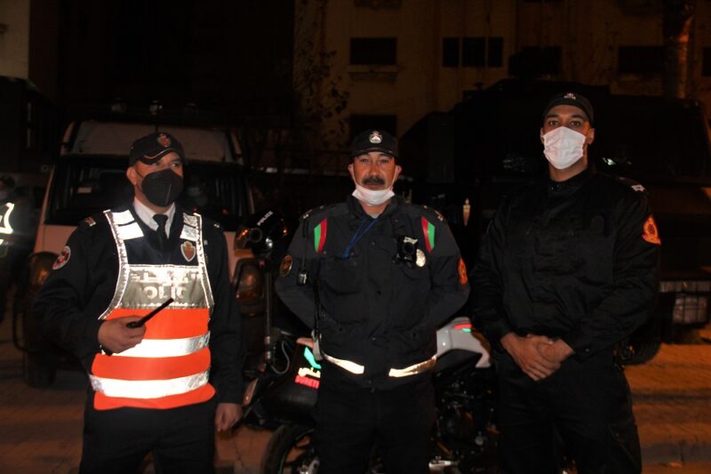 Tanger : nuit du Nouvel An