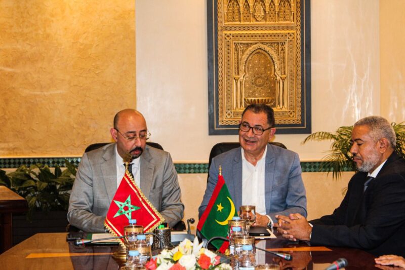 Une délégation officielle