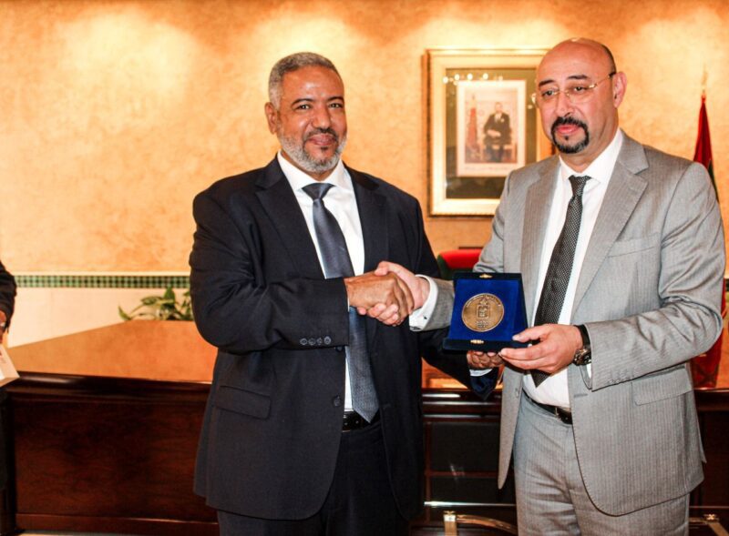 Une délégation officielle