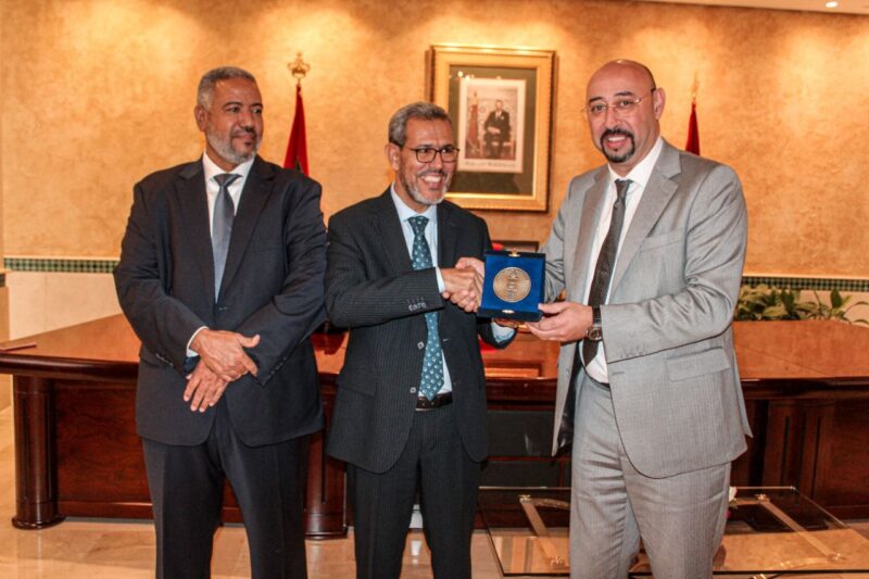 Une délégation officielle