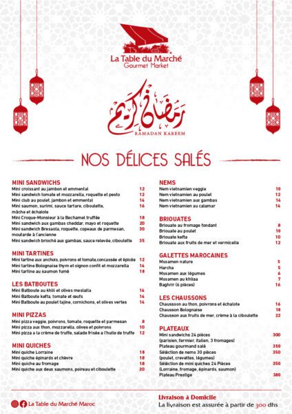 La Table du Marché - Une rupture de jeûne saisissante en bord de mer !