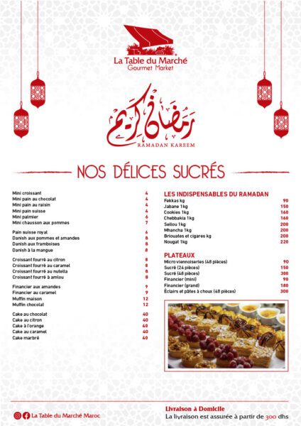 La Table du Marché - Une rupture de jeûne saisissante en bord de mer !