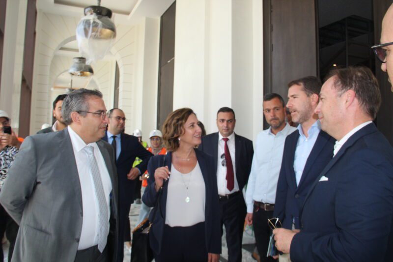 La Ministre de tourisme en visite à Fairmont Tanger Tazi Palace La Ministre