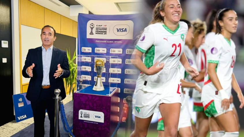 Les joueuses et équipes de la Ligue des Champions Féminine de la CAF 2025 lors du tirage au sort officiel au Caire, Égypte