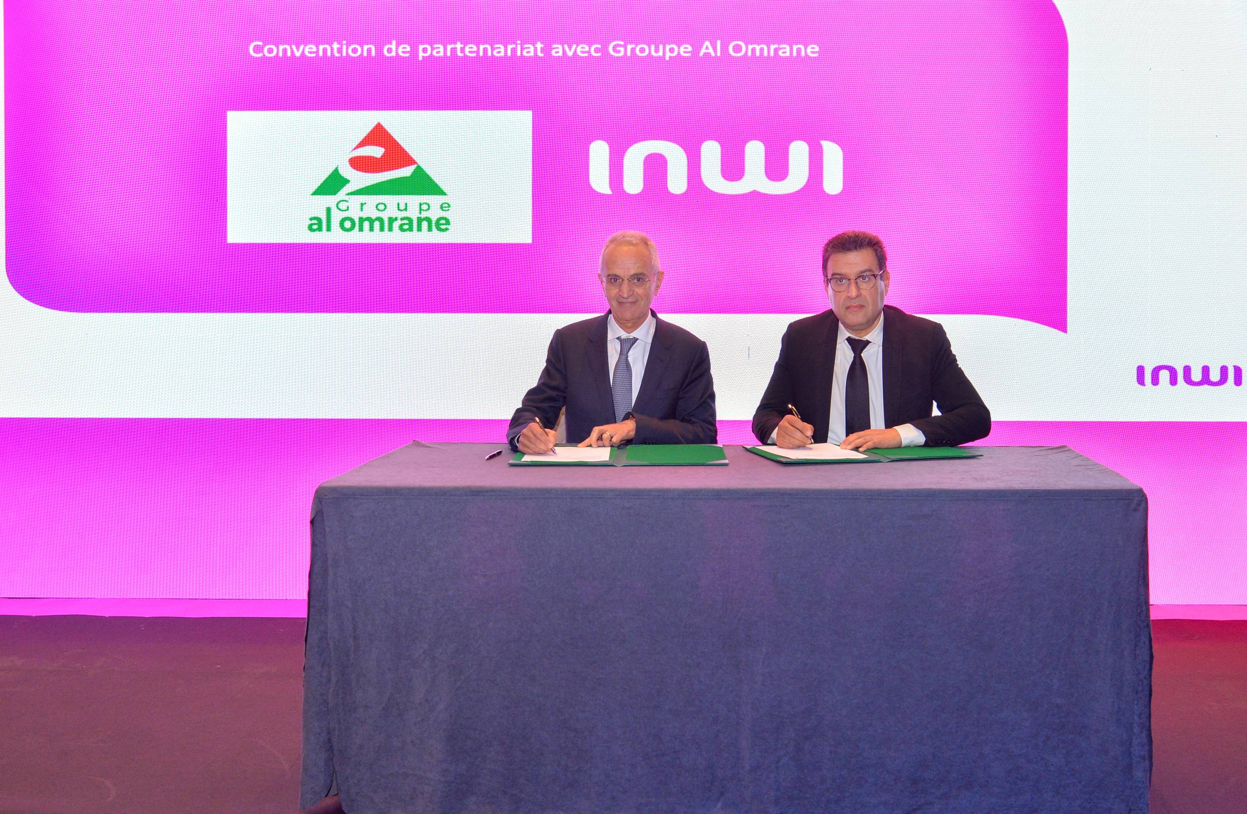 Signature d’une convention avec El Omrane lors de la 1ère édition de La Caravane de la Fibre Optique