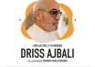 Affiche de la rencontre intellectuelle avec Driss Ajbali au Théâtre Riad Sultan à Tanger