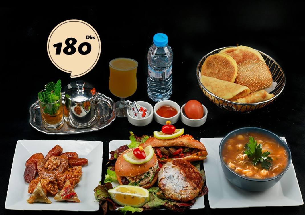 Ftour pour rompre le jeûne au café-restaurant La Ruche