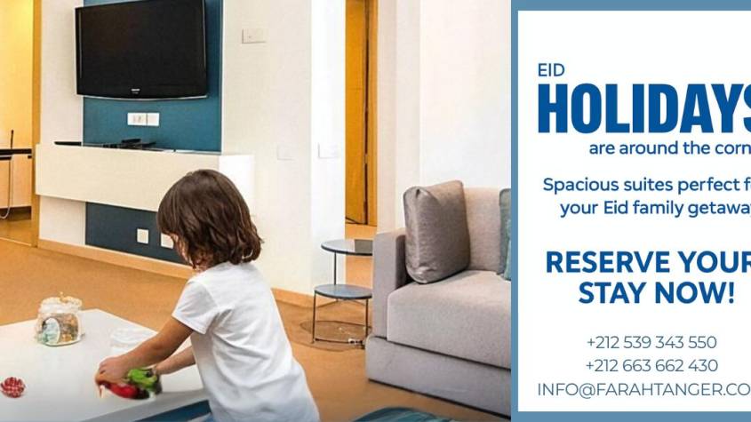Suites spacieuses pour votre séjour Aïd el-Fitr