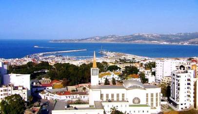 la cathédrale de Iberia et une superbe vue sur Tanger l'intellectuelle