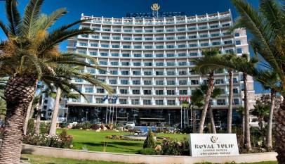 Façade de l'hôtel Royal Tulip Tanger